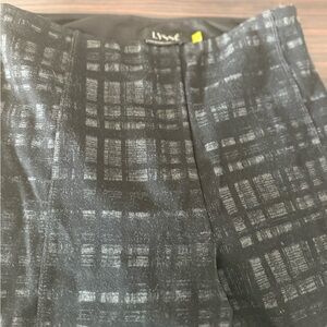 Lysse Black and Gray Patterned Pants